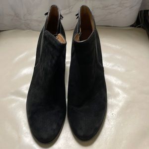 Sofft black suede boots
